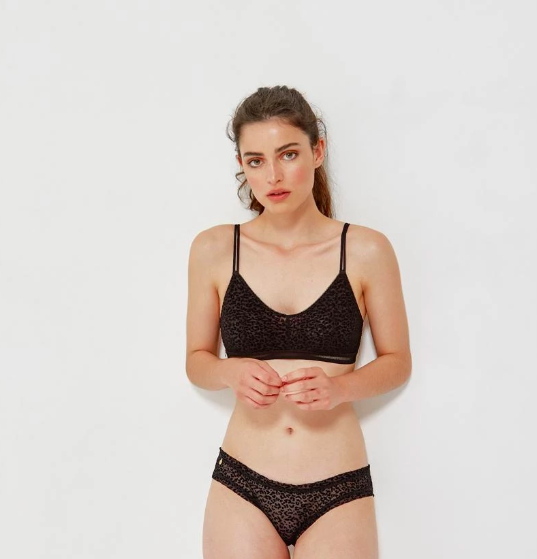 Conjunto animal print Black Limba