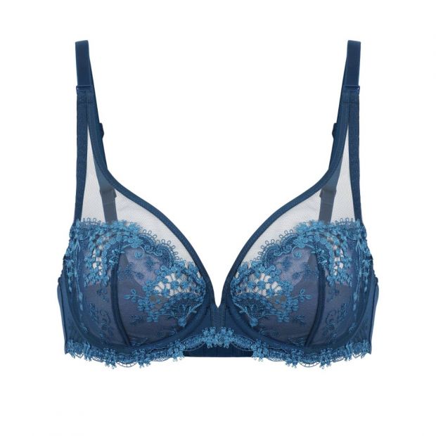 Lencería azul
