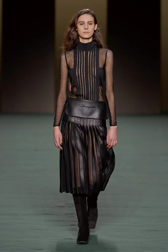 Tendencias otoño 2022: transparencias (Hermès)