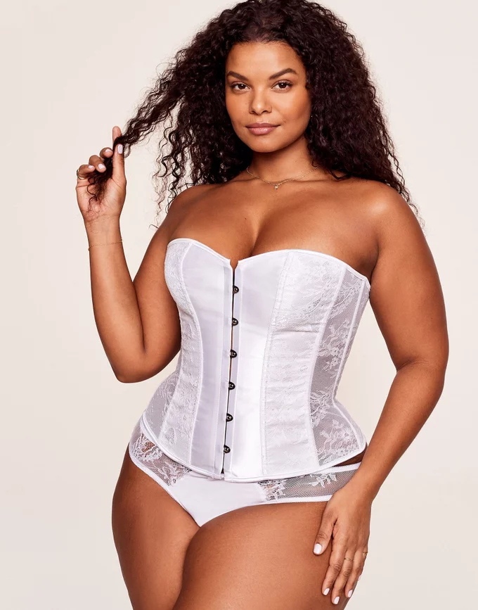 Corset blanco de Adore Me