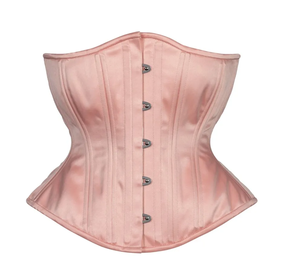 Corsé de cintura rosa de Lucy Corsetry